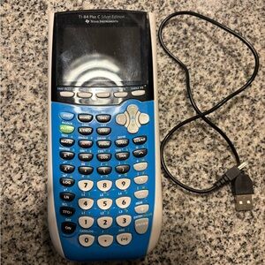 Texas Instruments TI-84 Plus C Silver Edition Calculator
